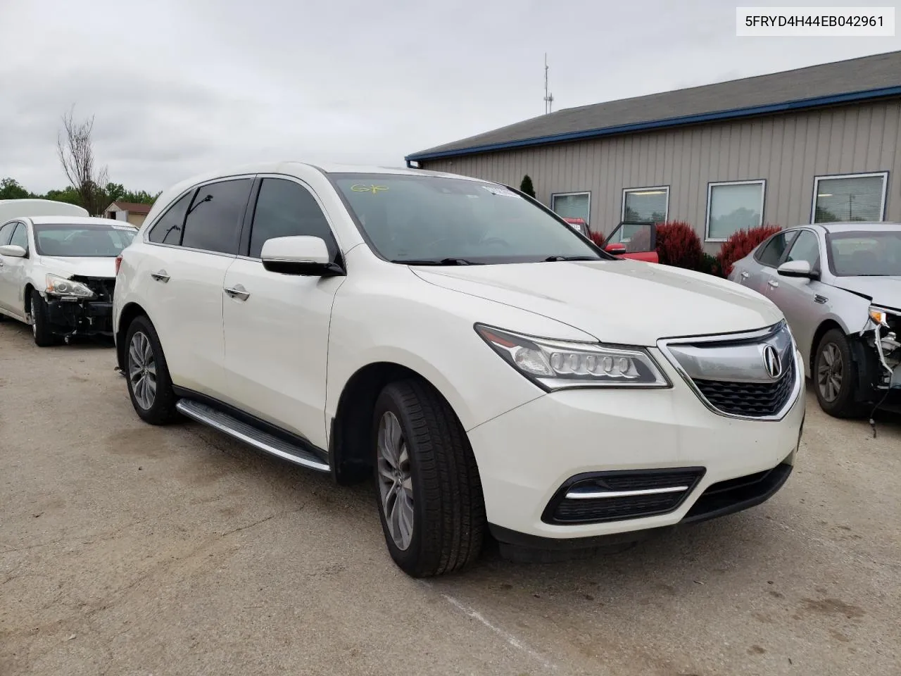 5FRYD4H44EB042961 2014 Acura Mdx Technology