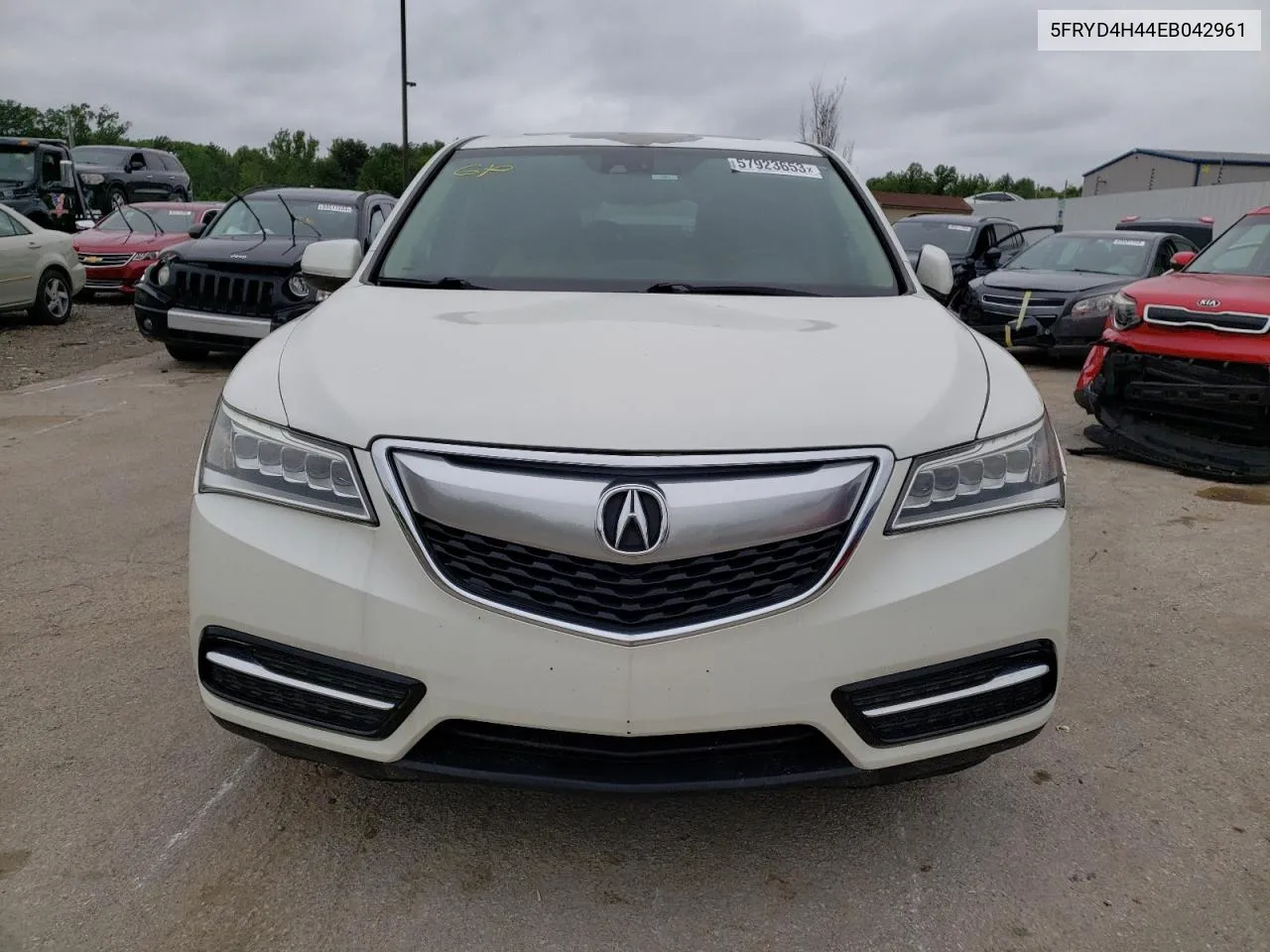 5FRYD4H44EB042961 2014 Acura Mdx Technology