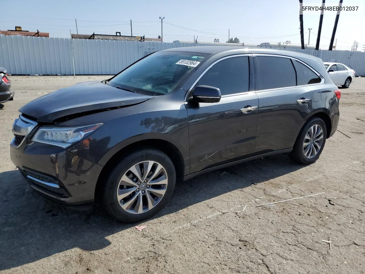 5FRYD4H48EB012037 2014 Acura Mdx Technology