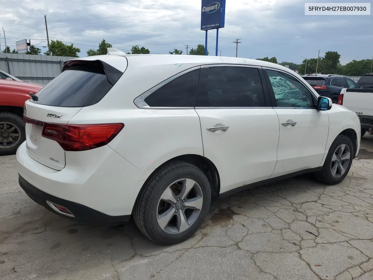 5FRYD4H27EB007930 2014 Acura Mdx