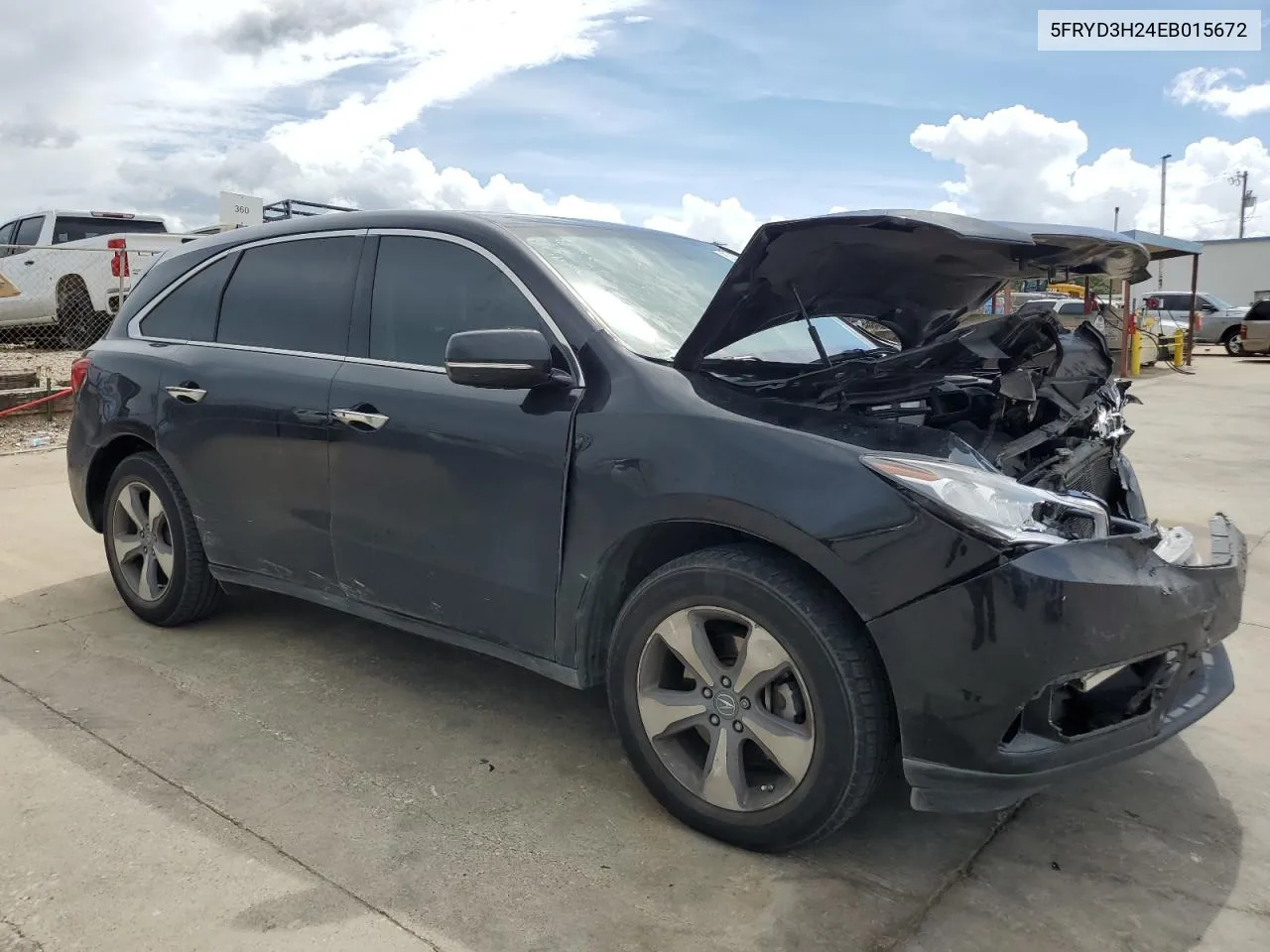 5FRYD3H24EB015672 2014 Acura Mdx