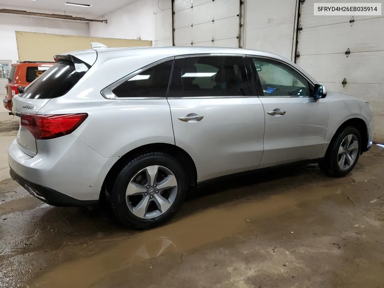 5FRYD4H26EB035914 2014 Acura Mdx