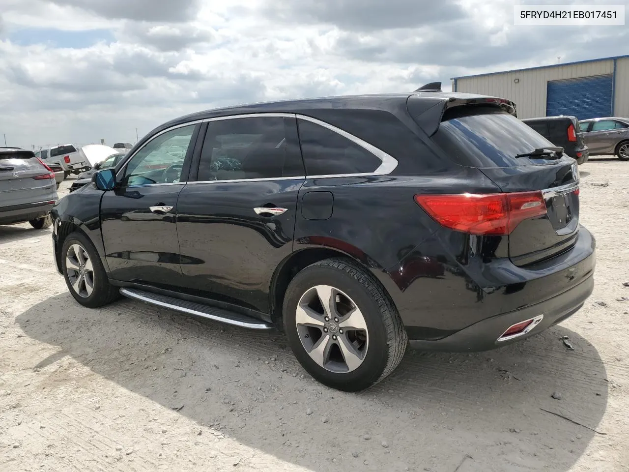 5FRYD4H21EB017451 2014 Acura Mdx