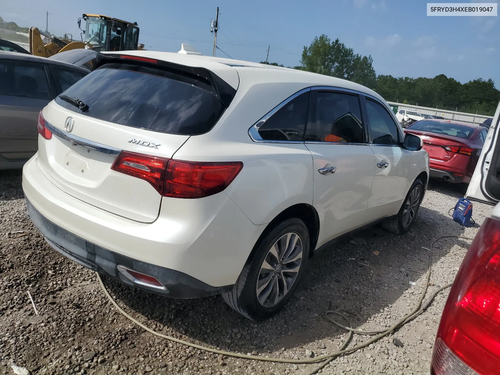 2014 Acura Mdx Technology VIN: 5FRYD3H4XEB019047 Lot: 65718704