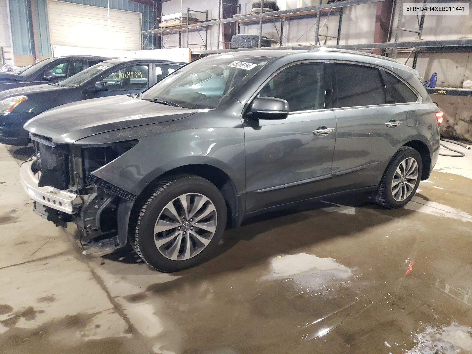 5FRYD4H4XEB011441 2014 Acura Mdx Technology