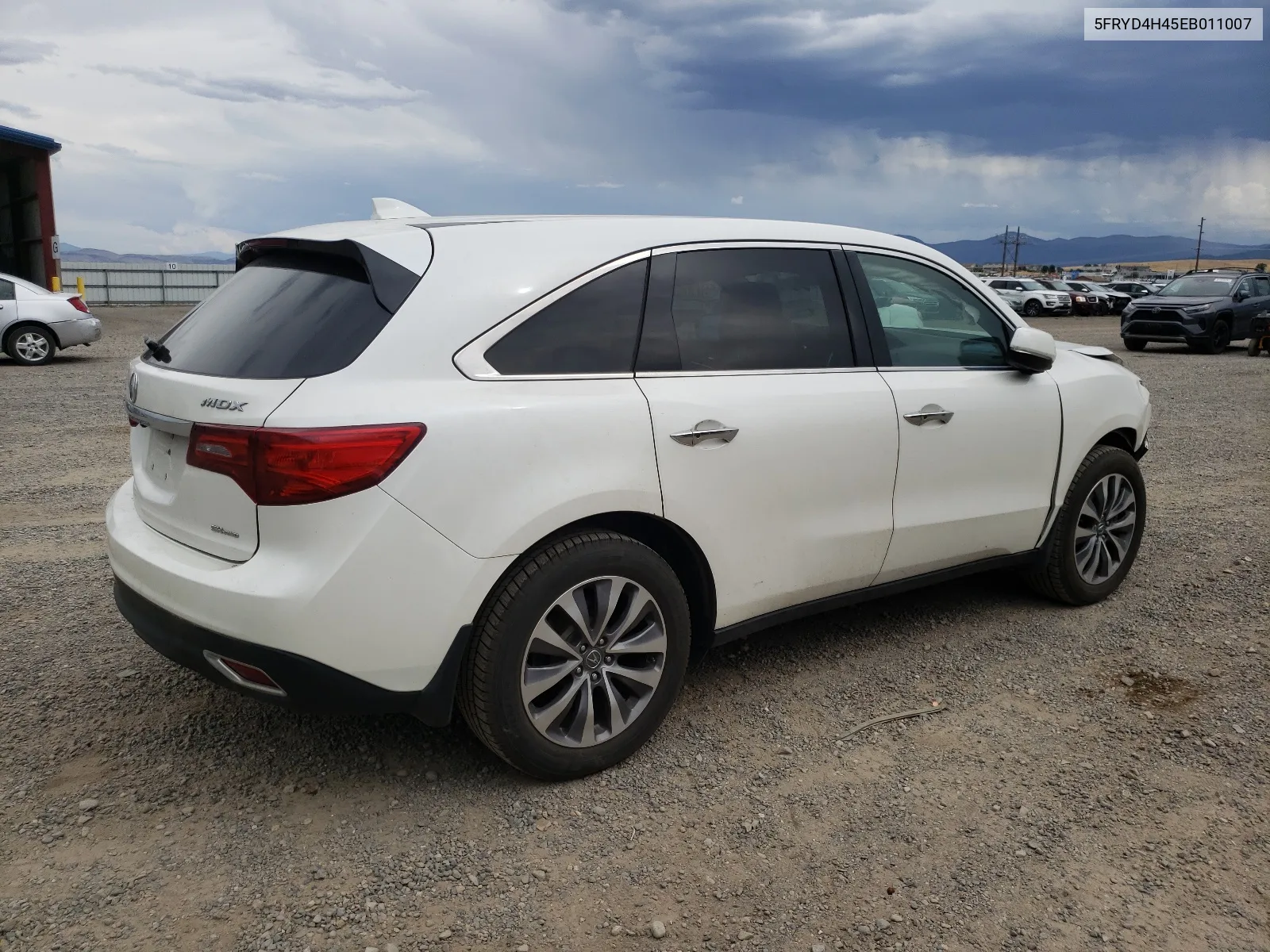 5FRYD4H45EB011007 2014 Acura Mdx Technology