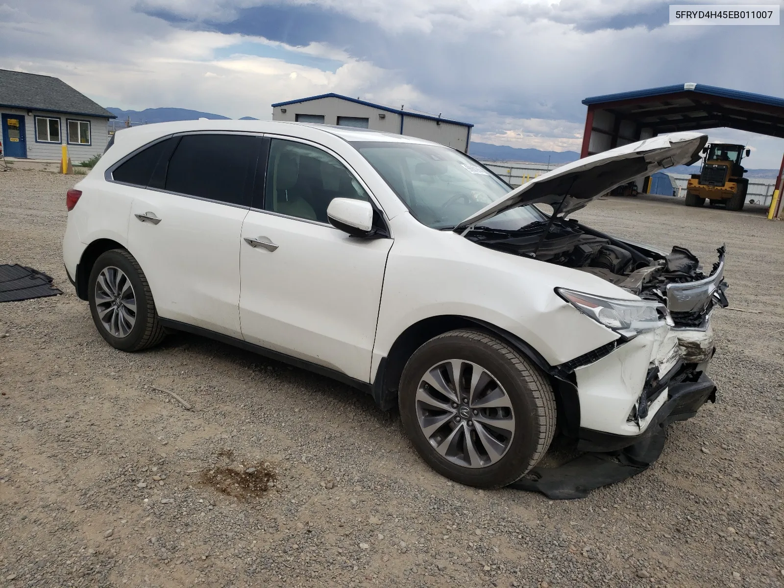 2014 Acura Mdx Technology VIN: 5FRYD4H45EB011007 Lot: 66981914