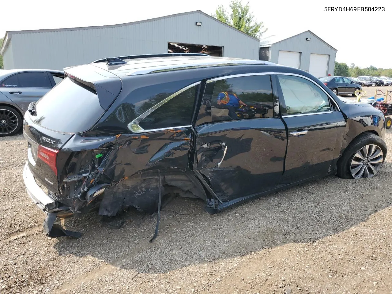 5FRYD4H69EB504223 2014 Acura Mdx Technology