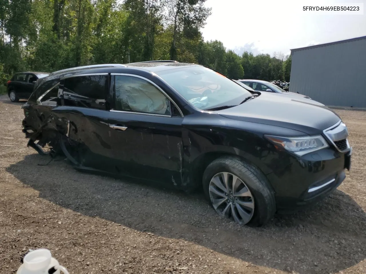 5FRYD4H69EB504223 2014 Acura Mdx Technology