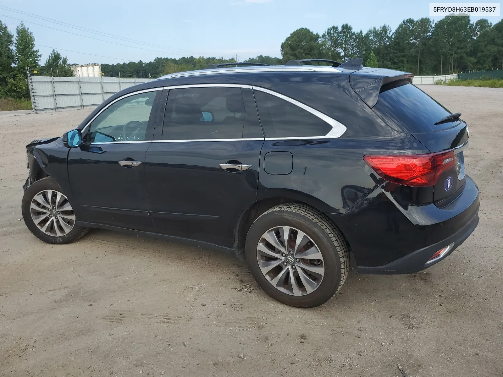 2014 Acura Mdx Technology VIN: 5FRYD3H63EB019537 Lot: 67773774