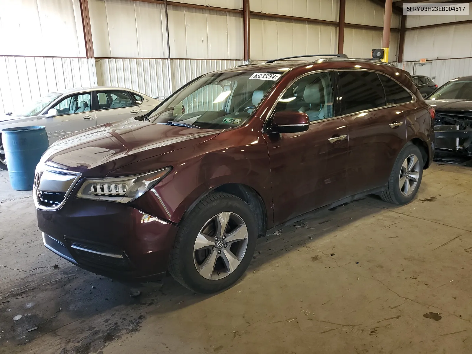 5FRYD3H23EB004517 2014 Acura Mdx