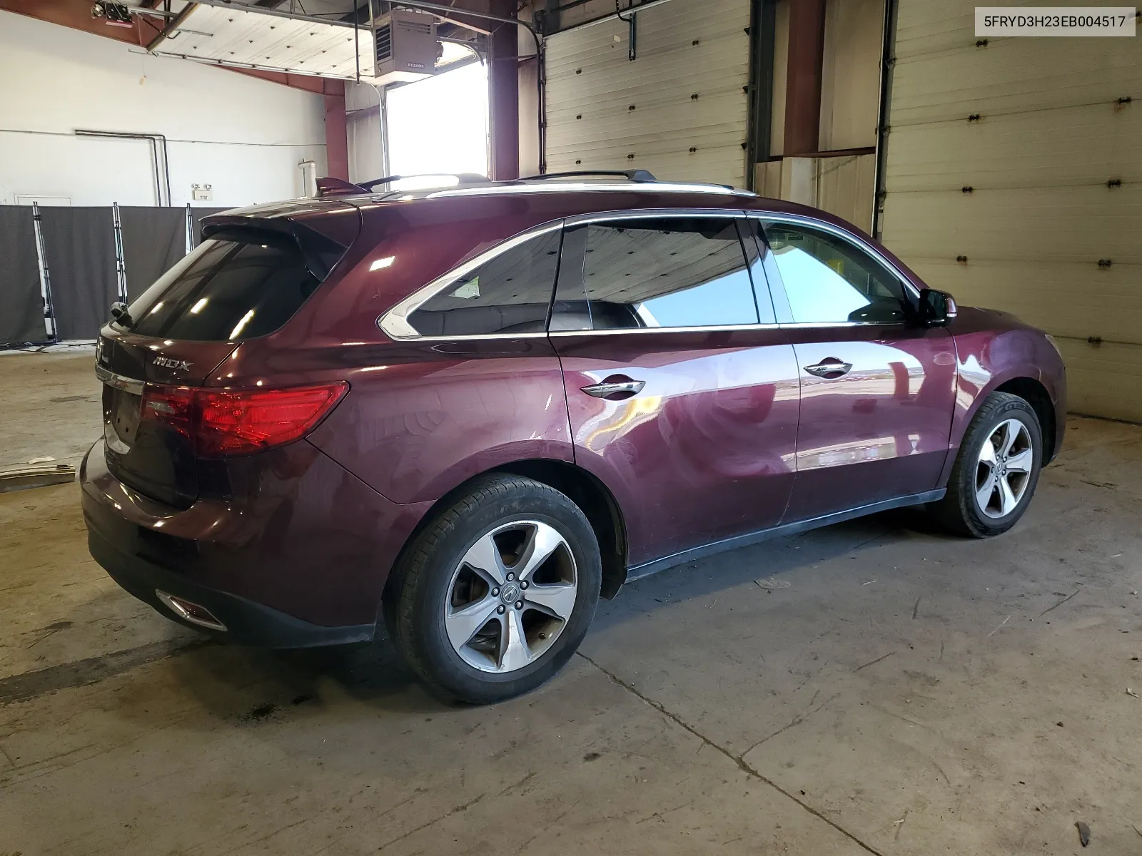 2014 Acura Mdx VIN: 5FRYD3H23EB004517 Lot: 68235594