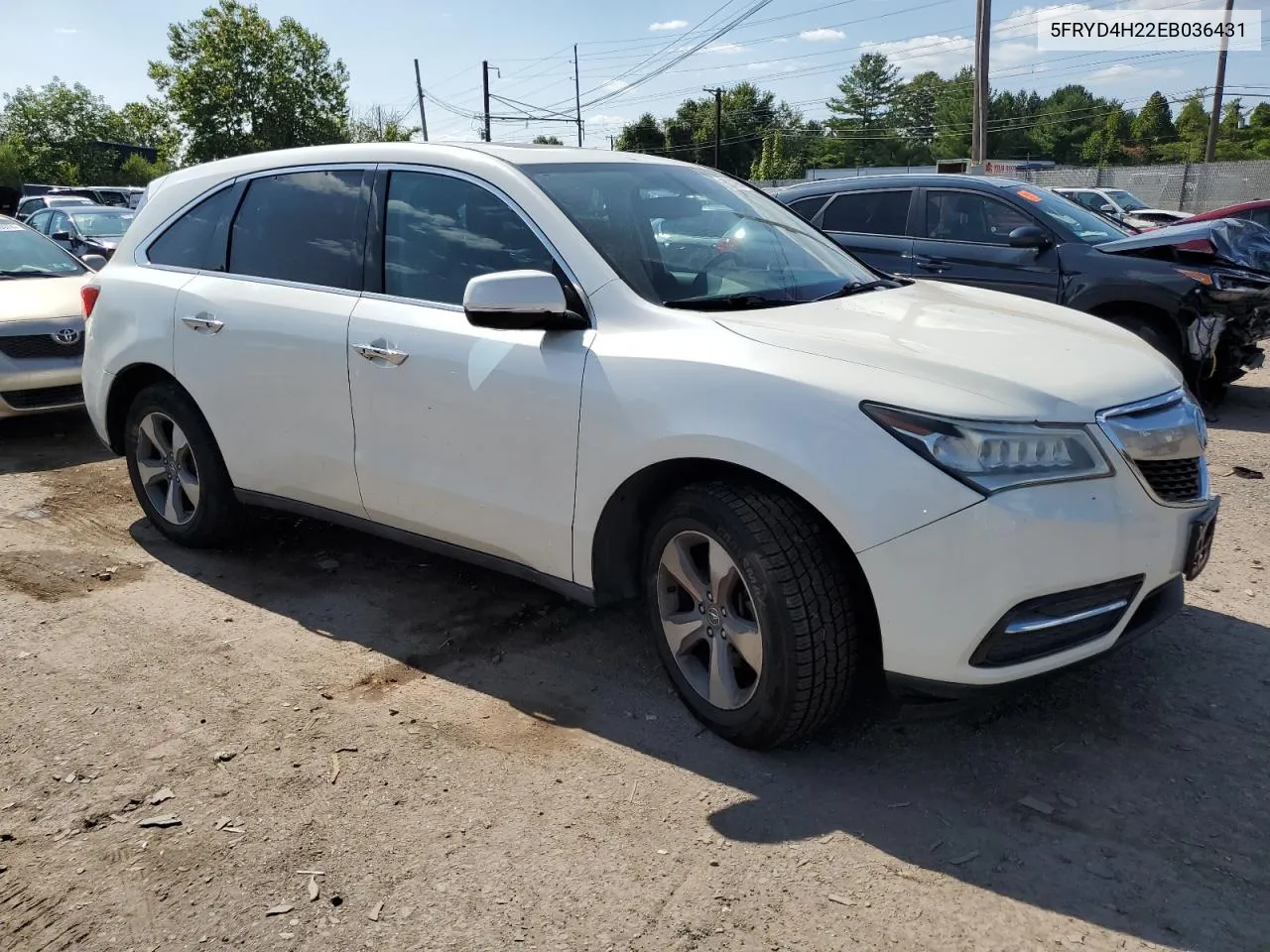 5FRYD4H22EB036431 2014 Acura Mdx