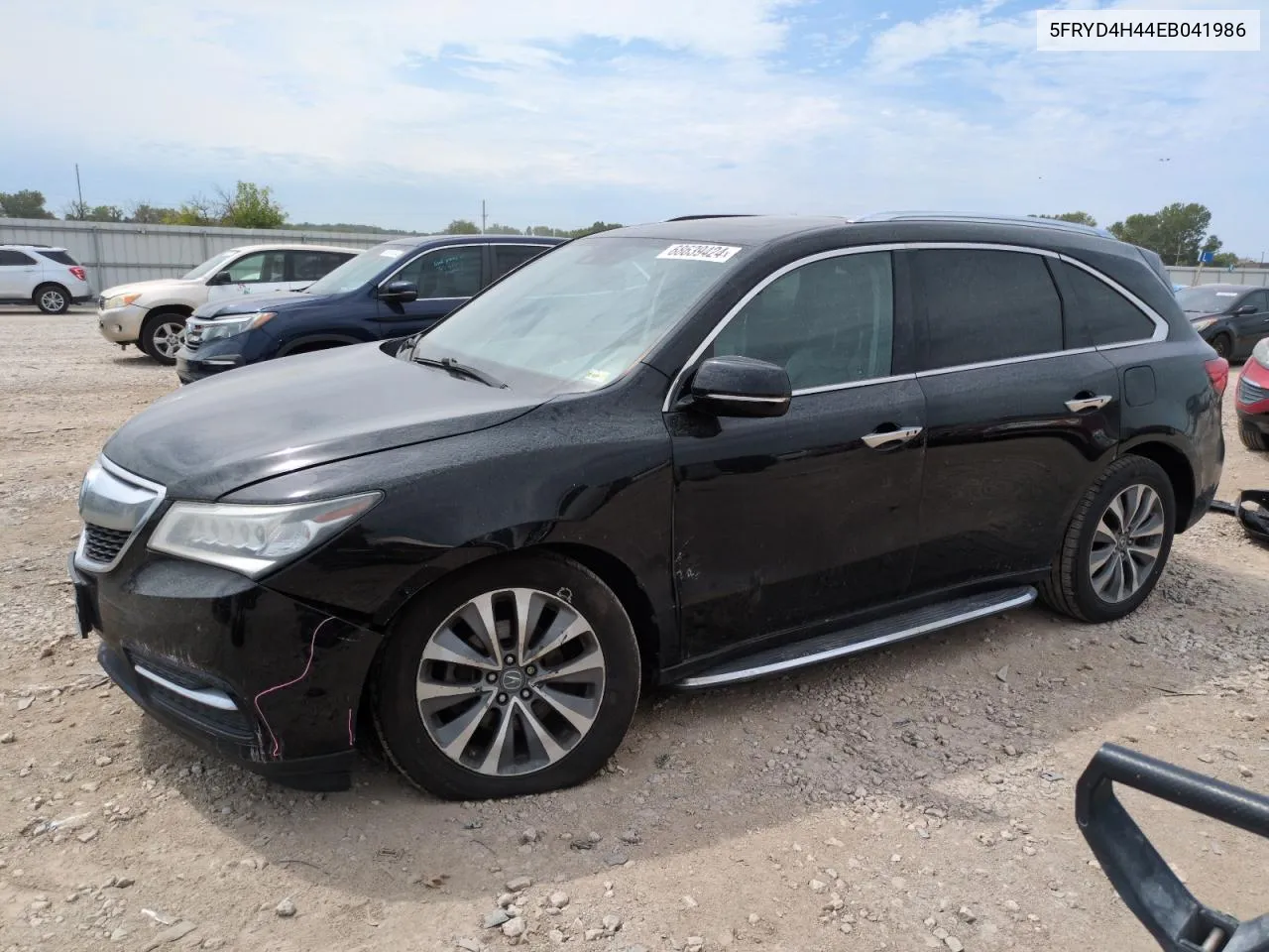 5FRYD4H44EB041986 2014 Acura Mdx Technology