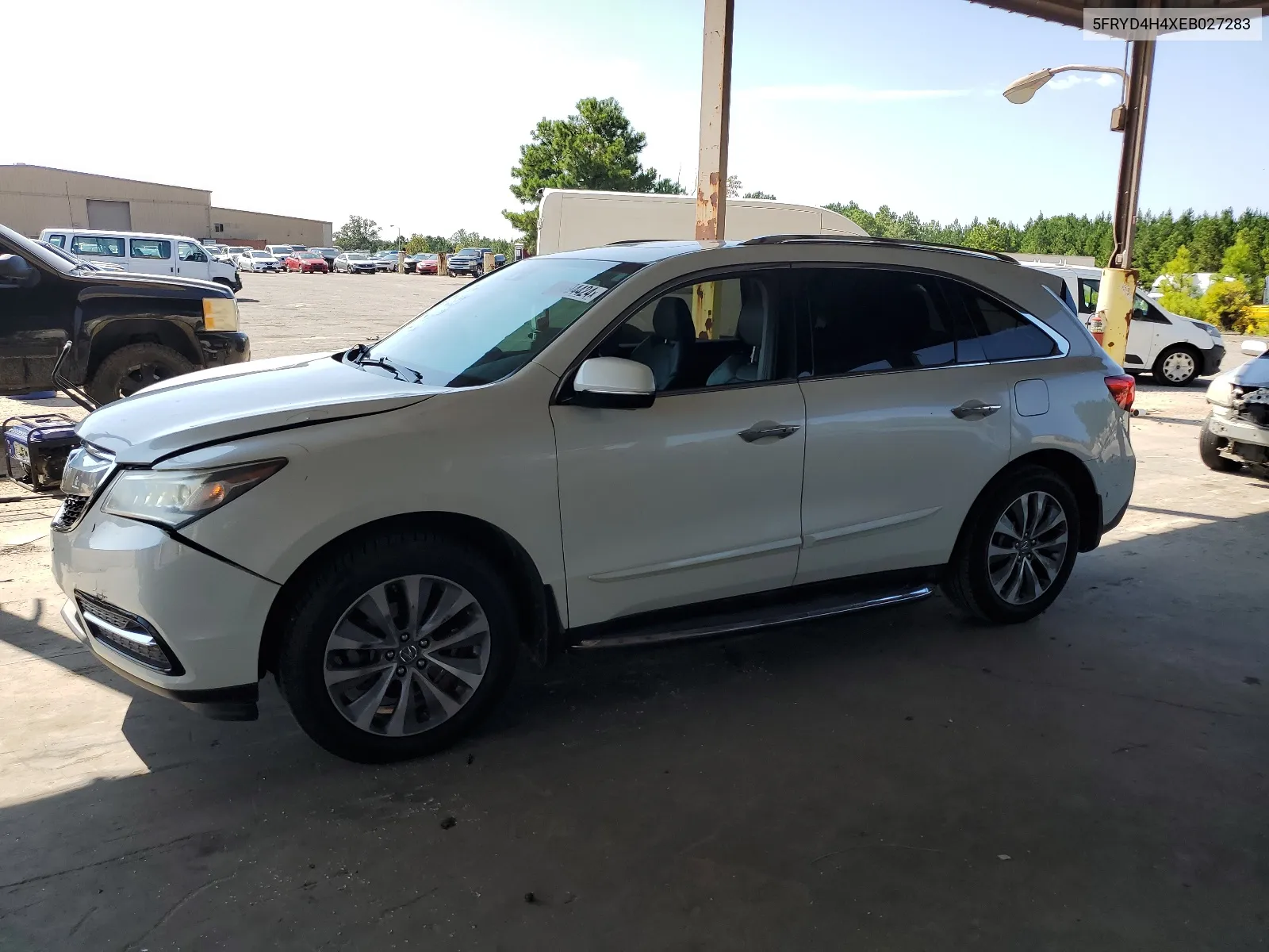 2014 Acura Mdx Technology VIN: 5FRYD4H4XEB027283 Lot: 68694424