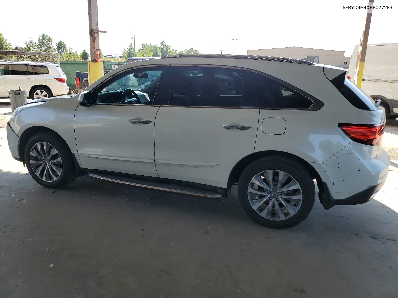 5FRYD4H4XEB027283 2014 Acura Mdx Technology