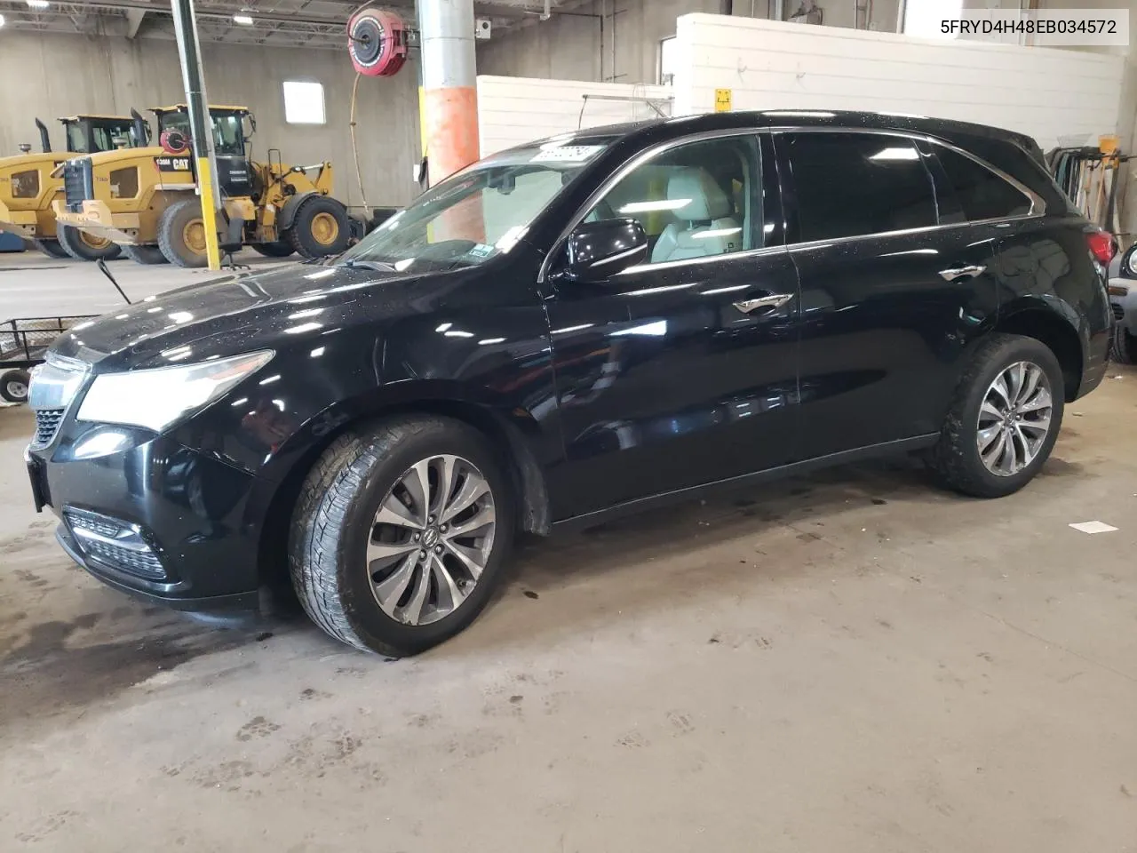 5FRYD4H48EB034572 2014 Acura Mdx Technology