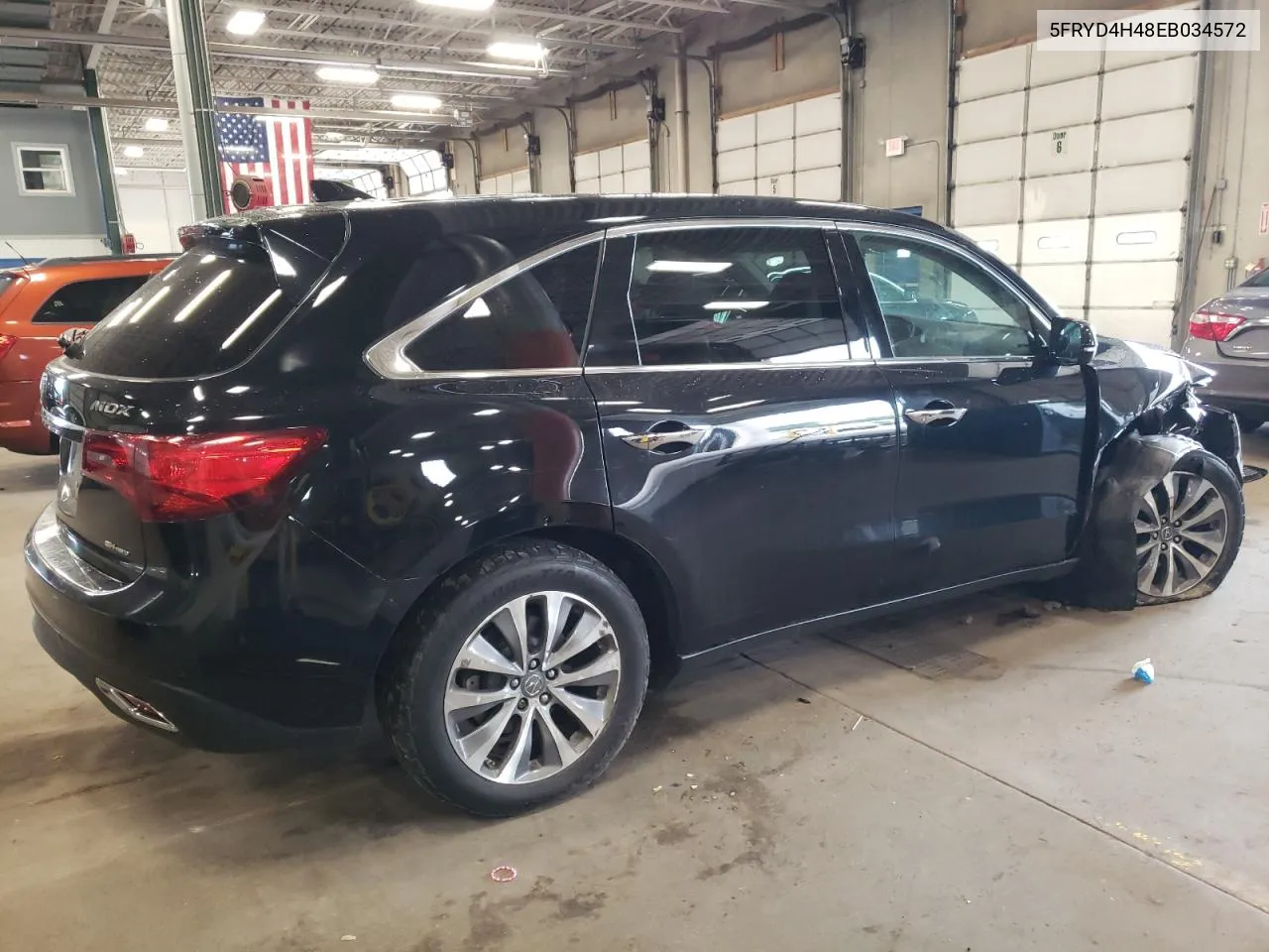 5FRYD4H48EB034572 2014 Acura Mdx Technology