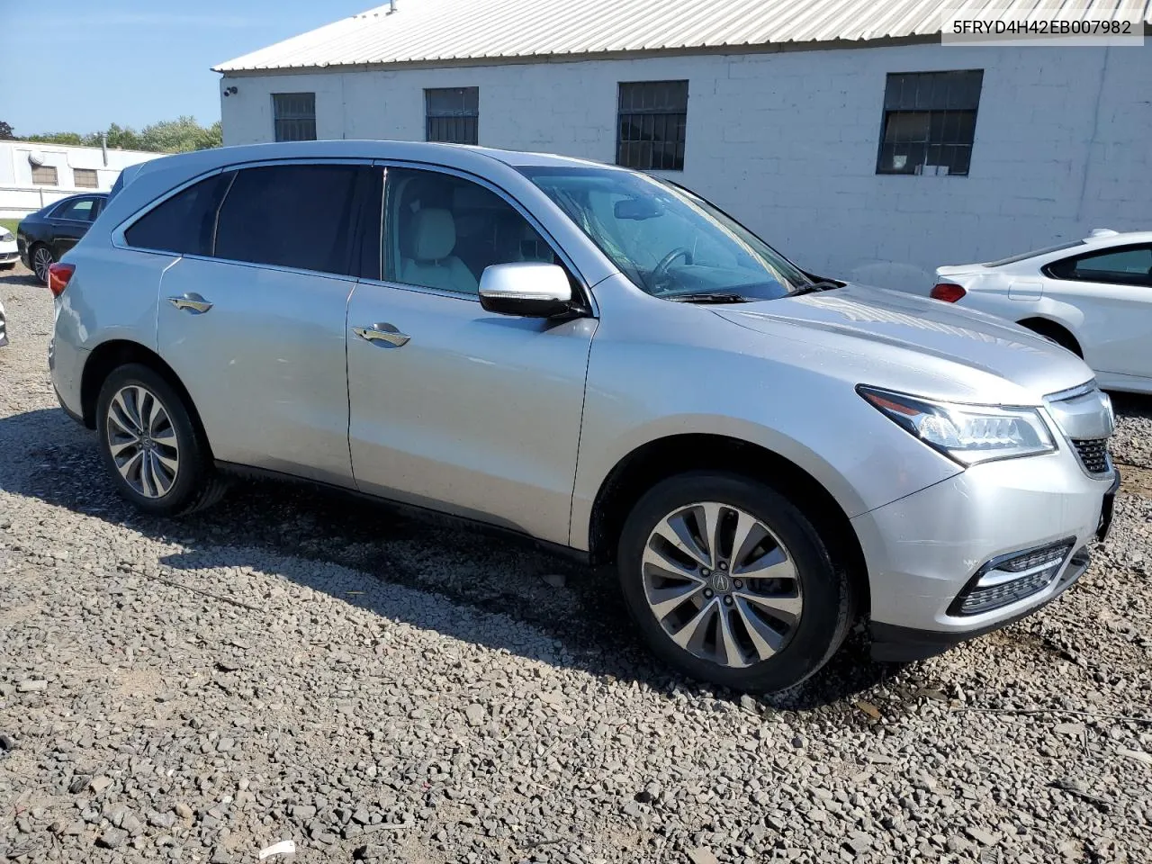 2014 Acura Mdx Technology VIN: 5FRYD4H42EB007982 Lot: 68722764