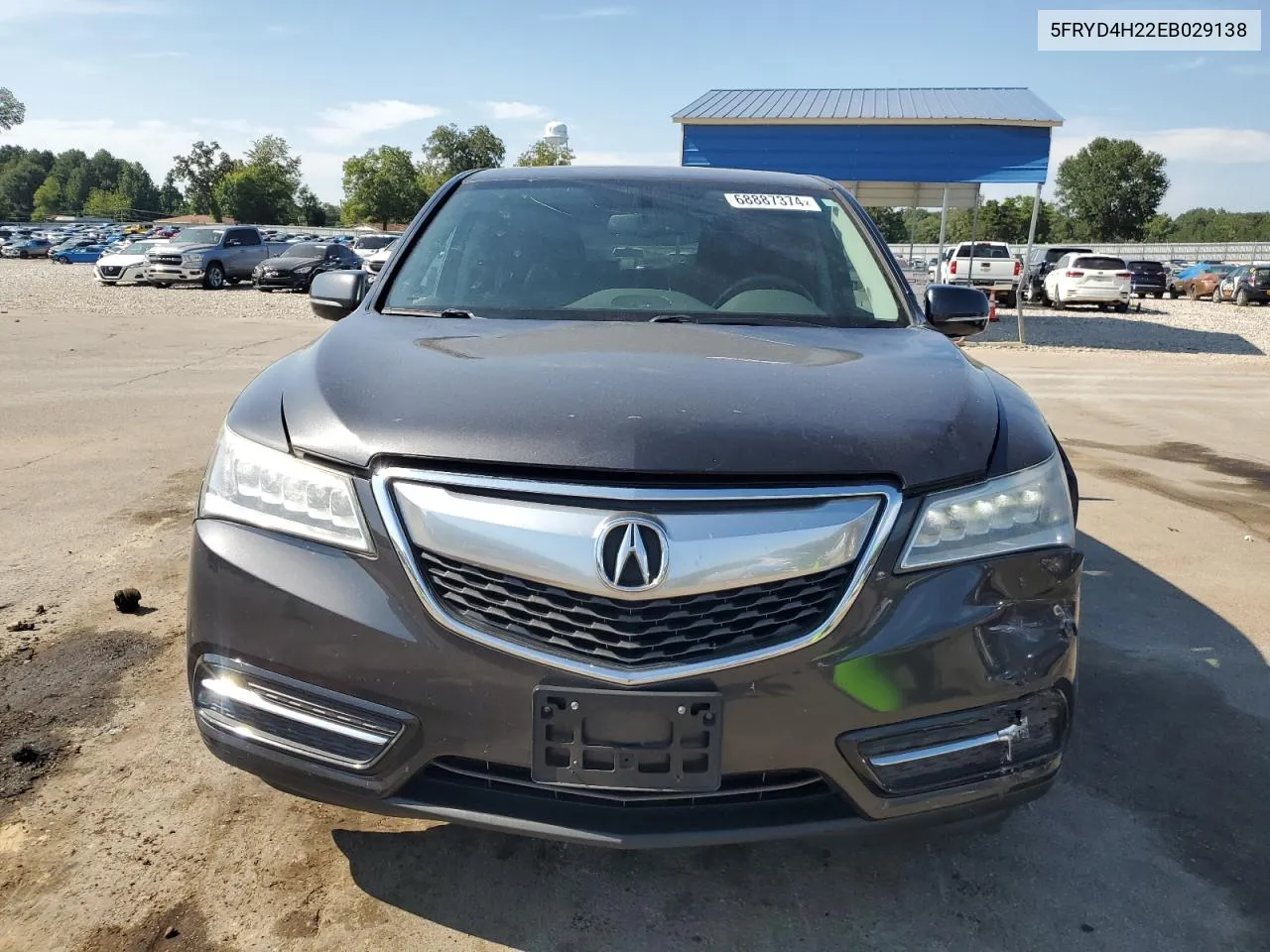 5FRYD4H22EB029138 2014 Acura Mdx