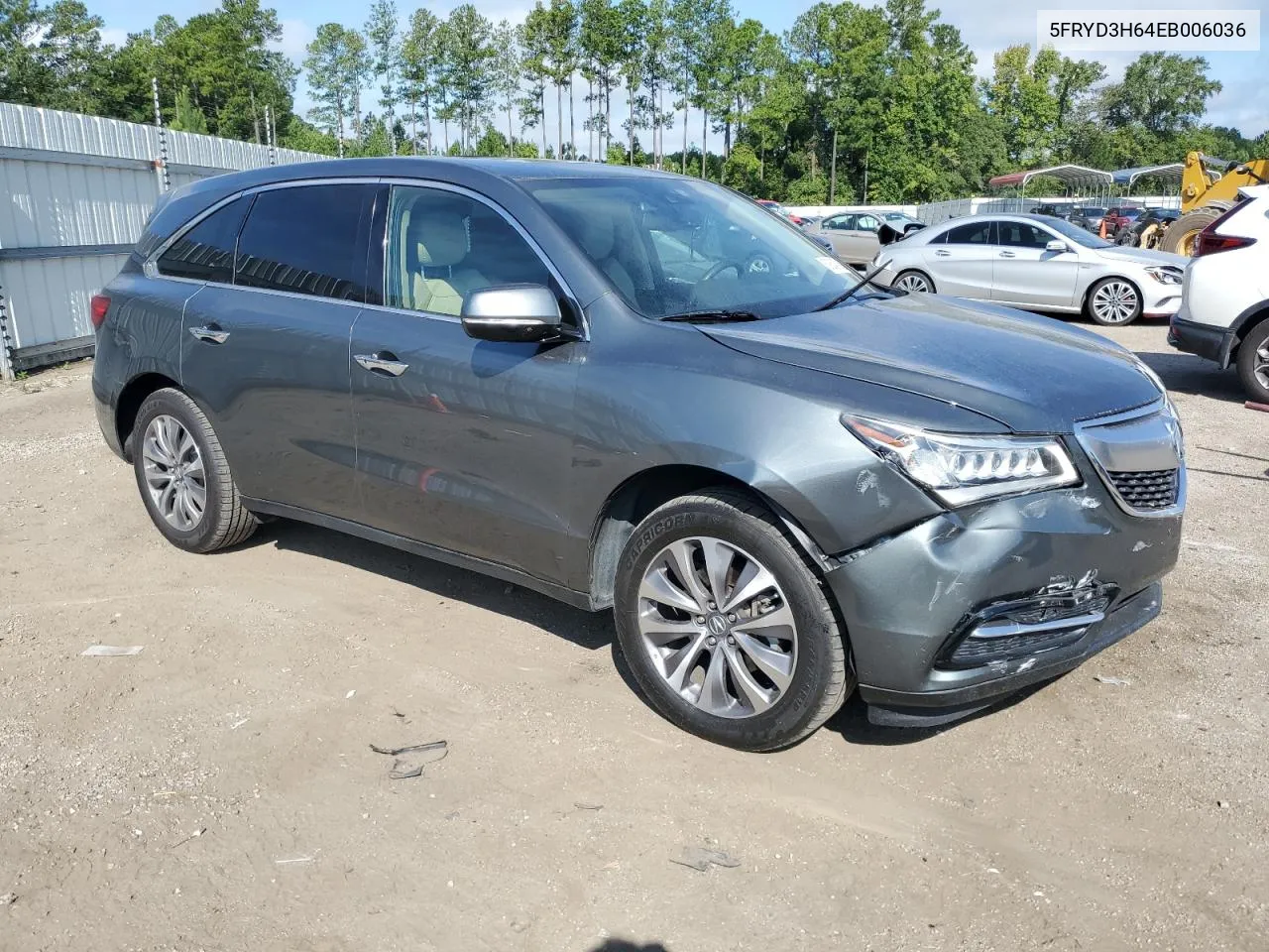 5FRYD3H64EB006036 2014 Acura Mdx Technology