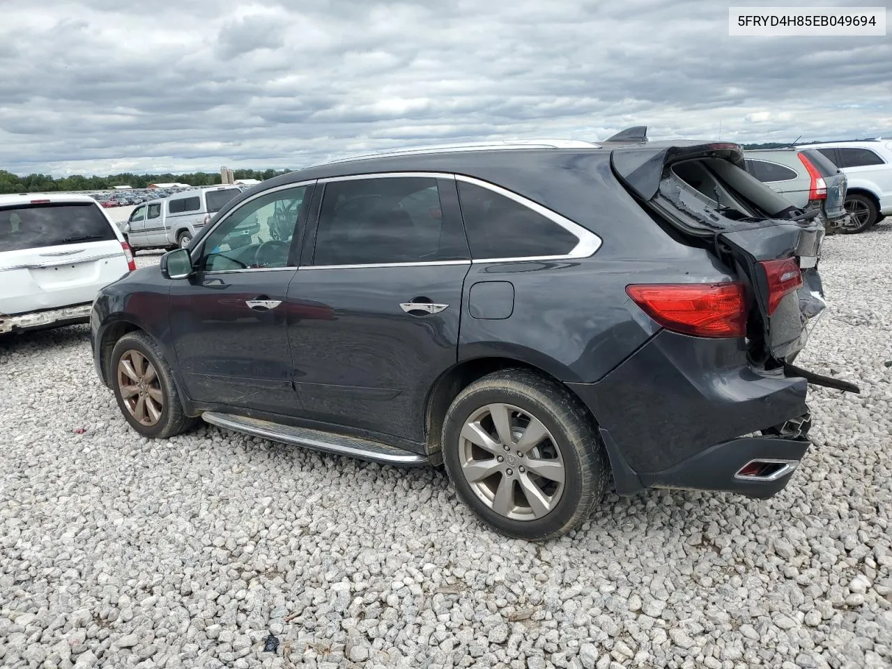 2014 Acura Mdx Advance VIN: 5FRYD4H85EB049694 Lot: 69539084