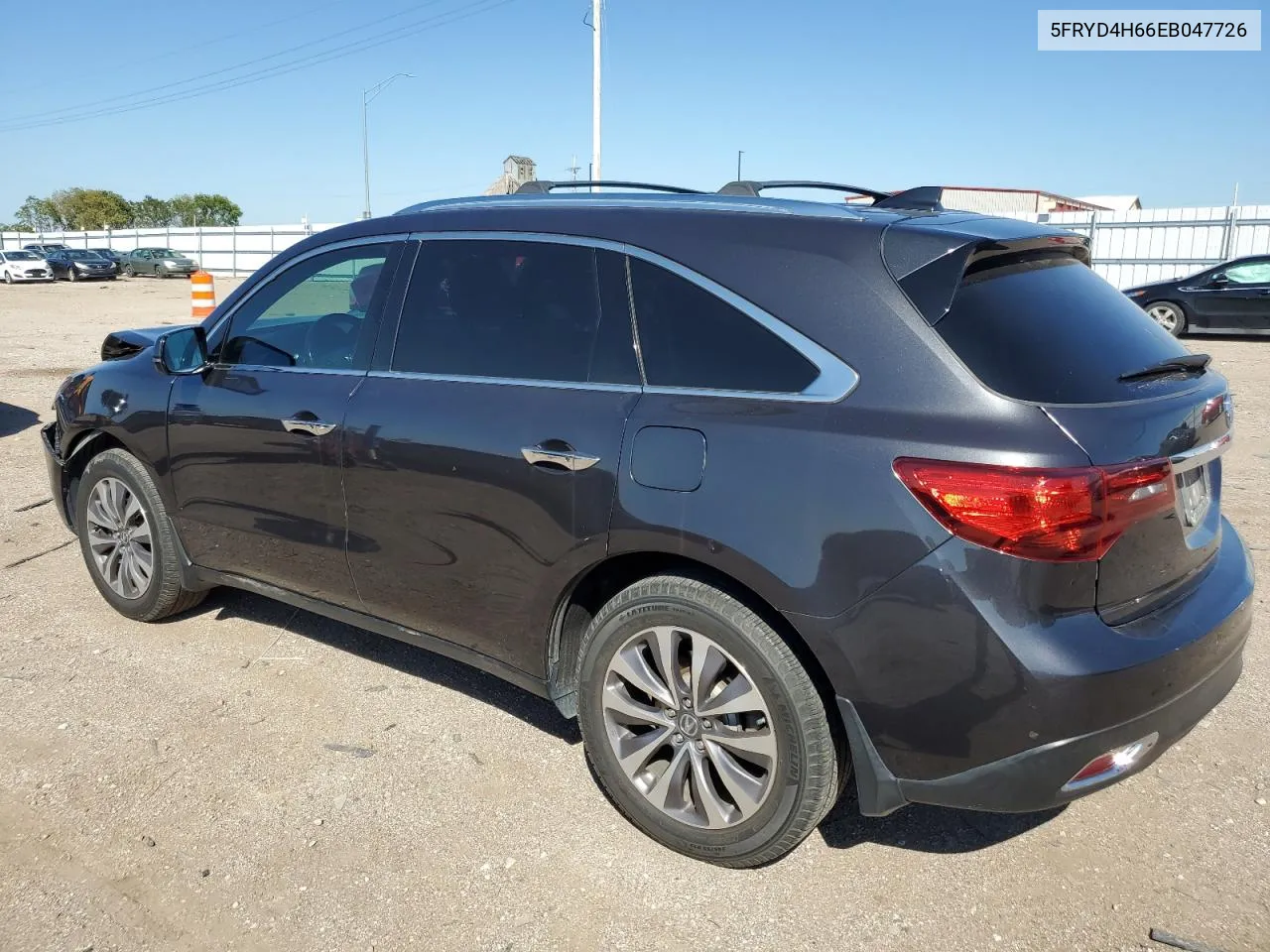 5FRYD4H66EB047726 2014 Acura Mdx Technology