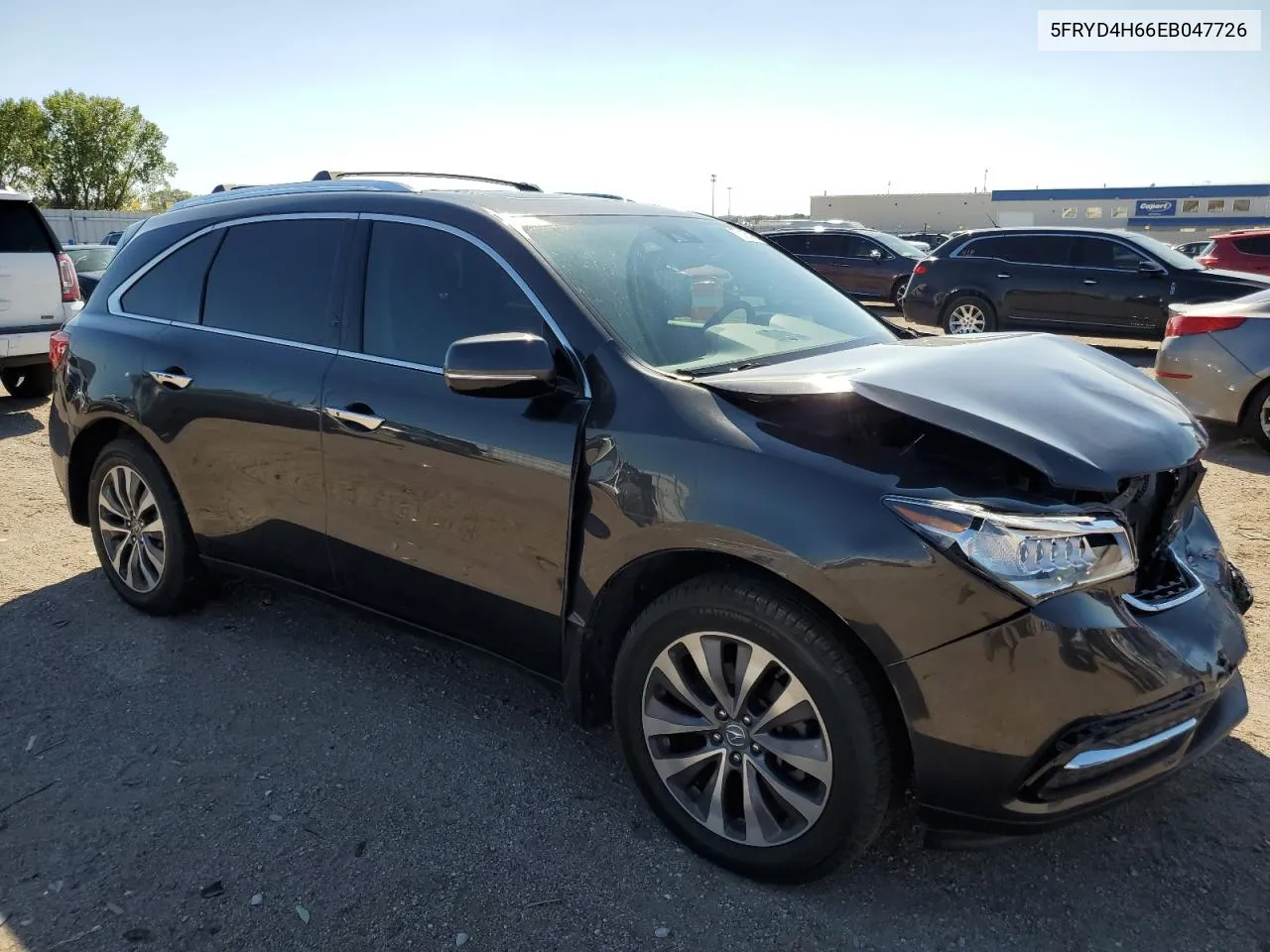 5FRYD4H66EB047726 2014 Acura Mdx Technology