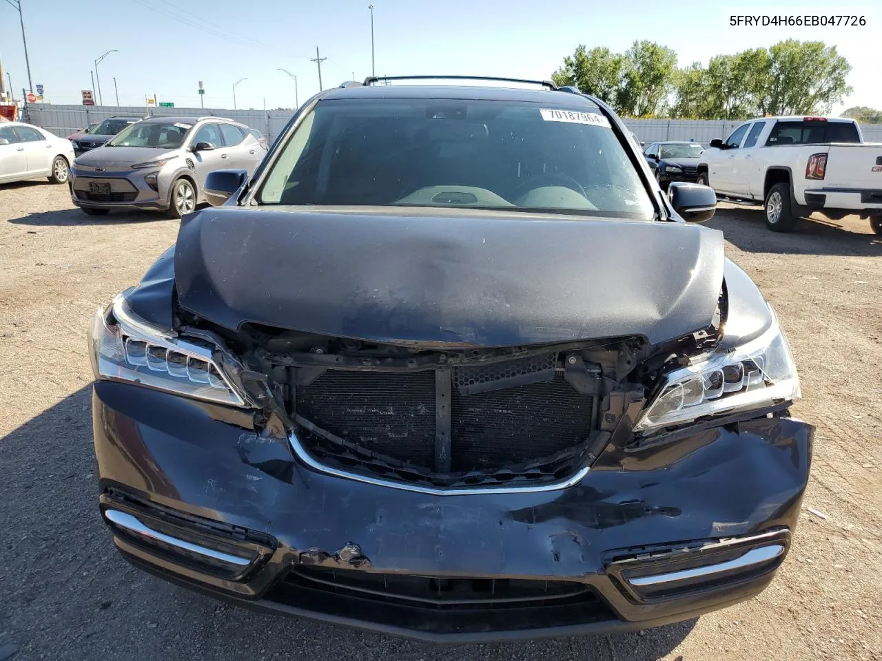 5FRYD4H66EB047726 2014 Acura Mdx Technology