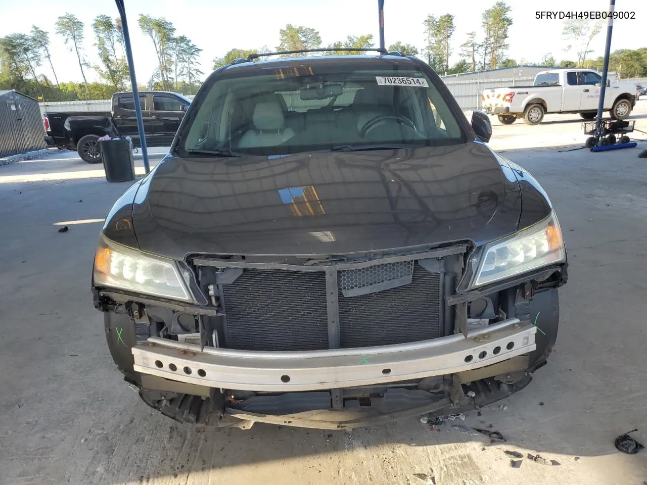 2014 Acura Mdx Technology VIN: 5FRYD4H49EB049002 Lot: 70236514