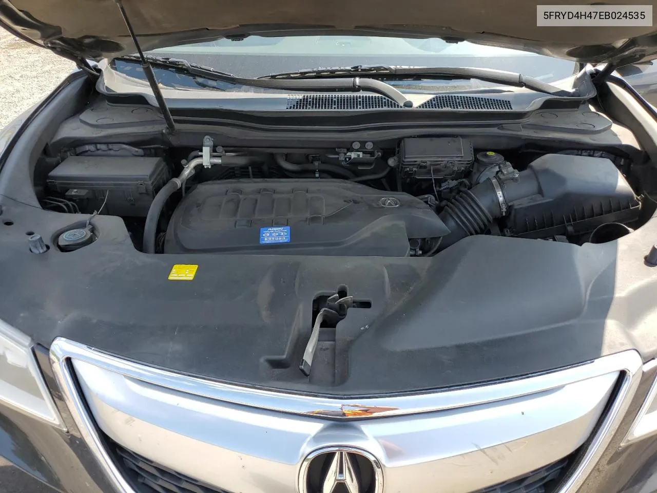 5FRYD4H47EB024535 2014 Acura Mdx Technology