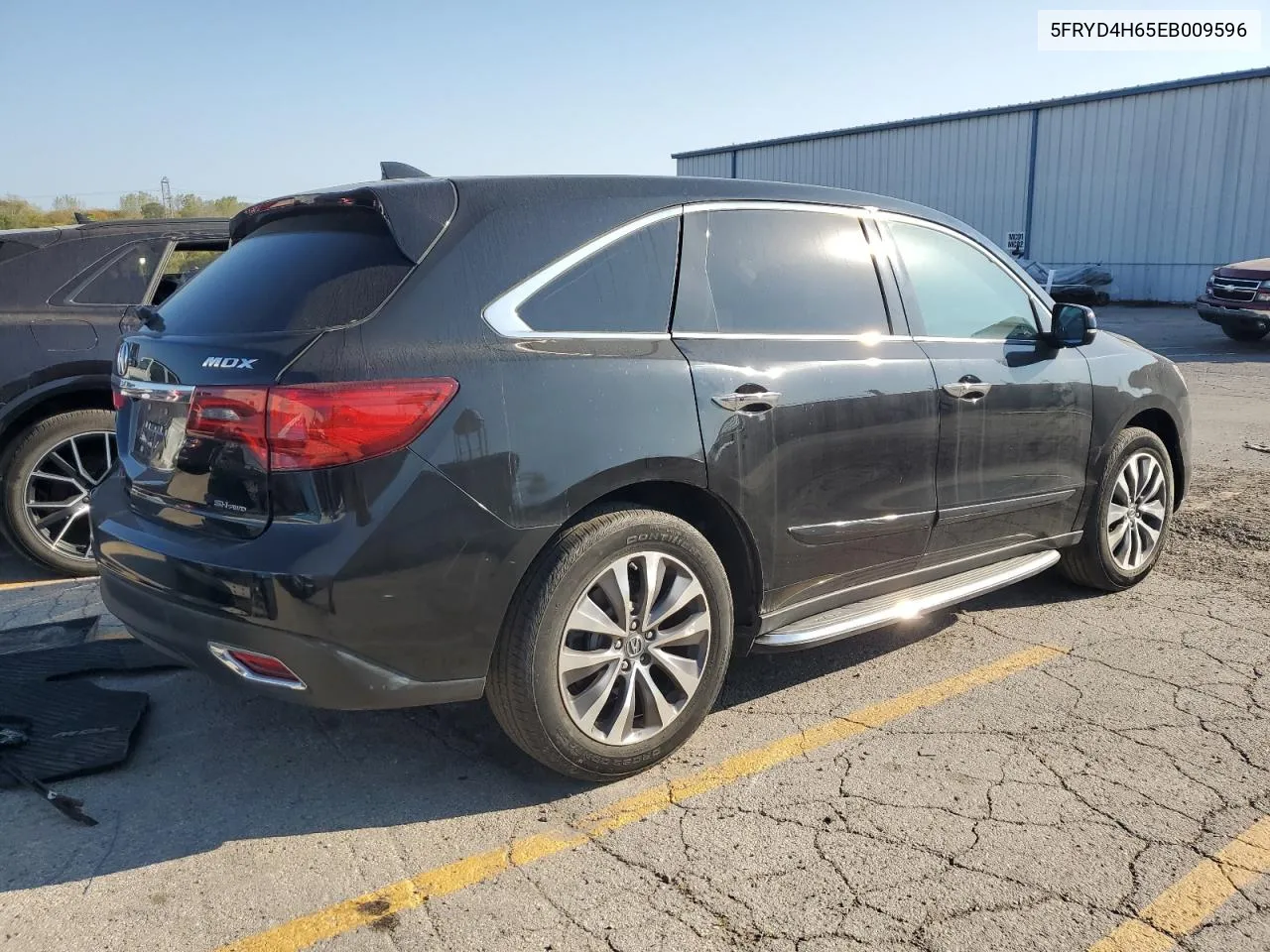 2014 Acura Mdx Technology VIN: 5FRYD4H65EB009596 Lot: 71352104