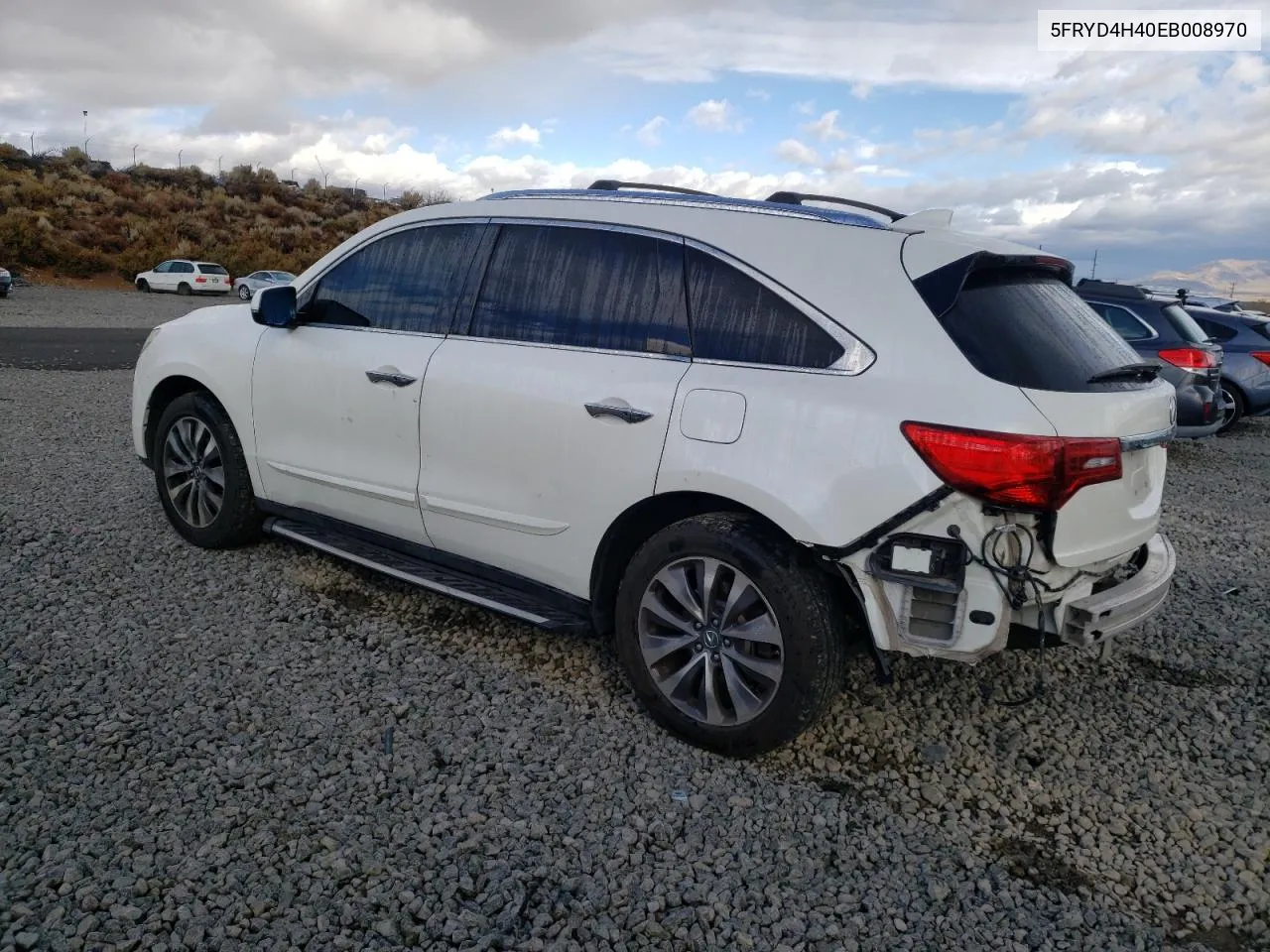 5FRYD4H40EB008970 2014 Acura Mdx Technology