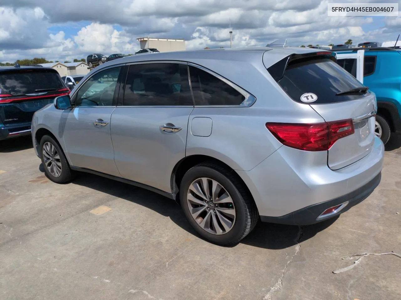 5FRYD4H45EB004607 2014 Acura Mdx Technology