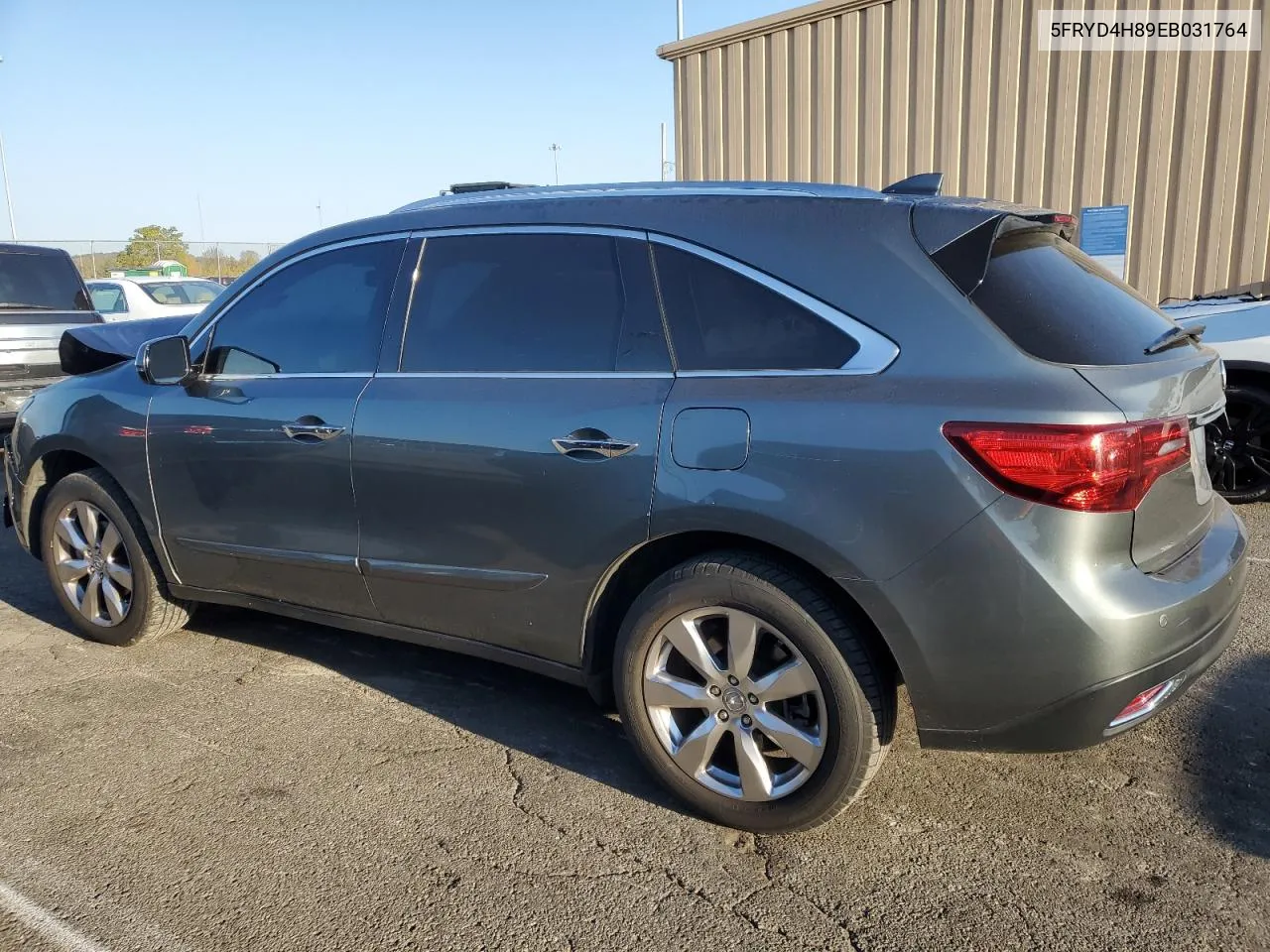 2014 Acura Mdx Advance VIN: 5FRYD4H89EB031764 Lot: 75307304