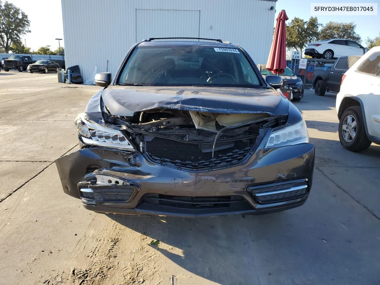 5FRYD3H47EB017045 2014 Acura Mdx Technology