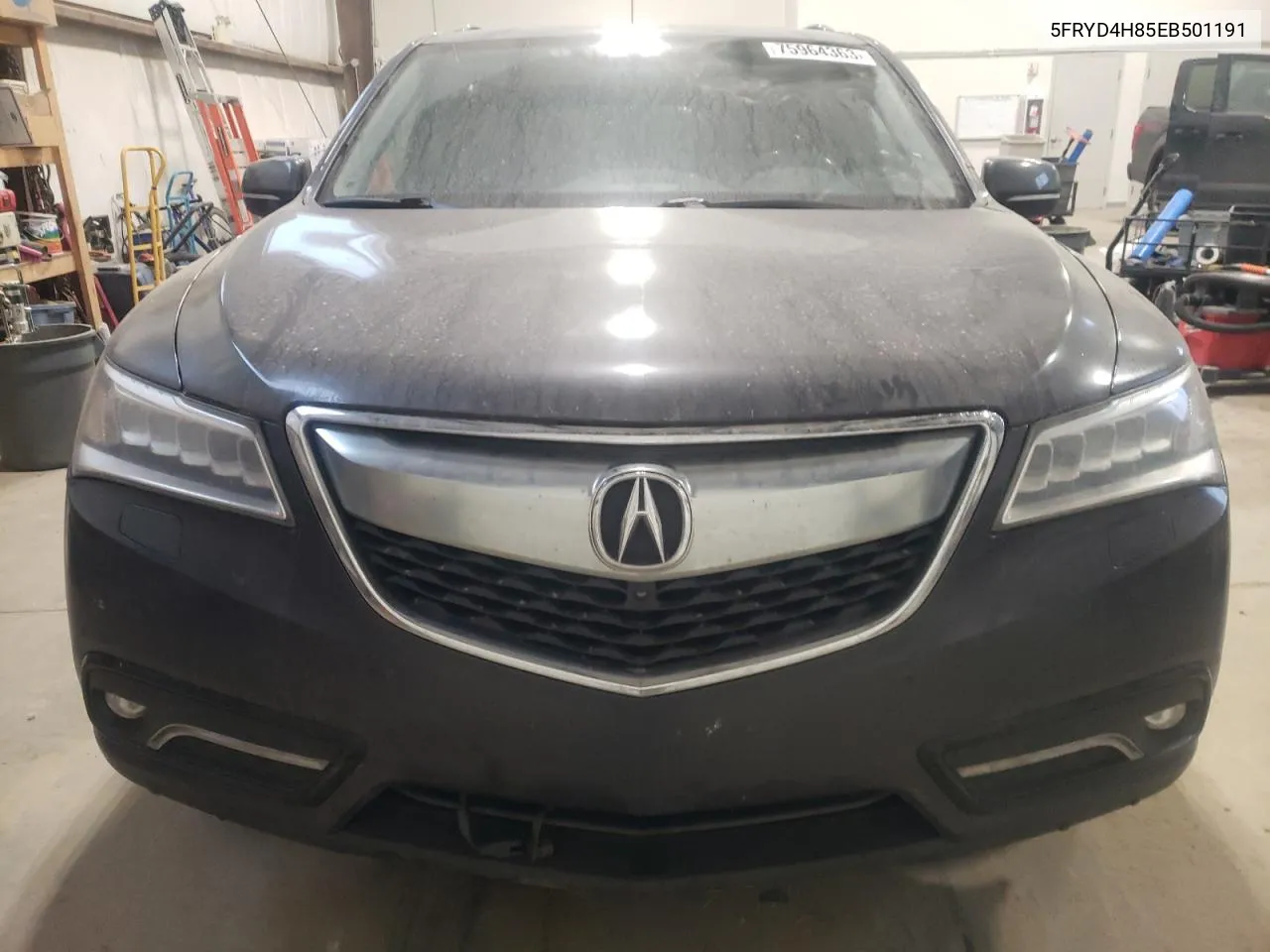 2014 Acura Mdx Advance VIN: 5FRYD4H85EB501191 Lot: 75964363