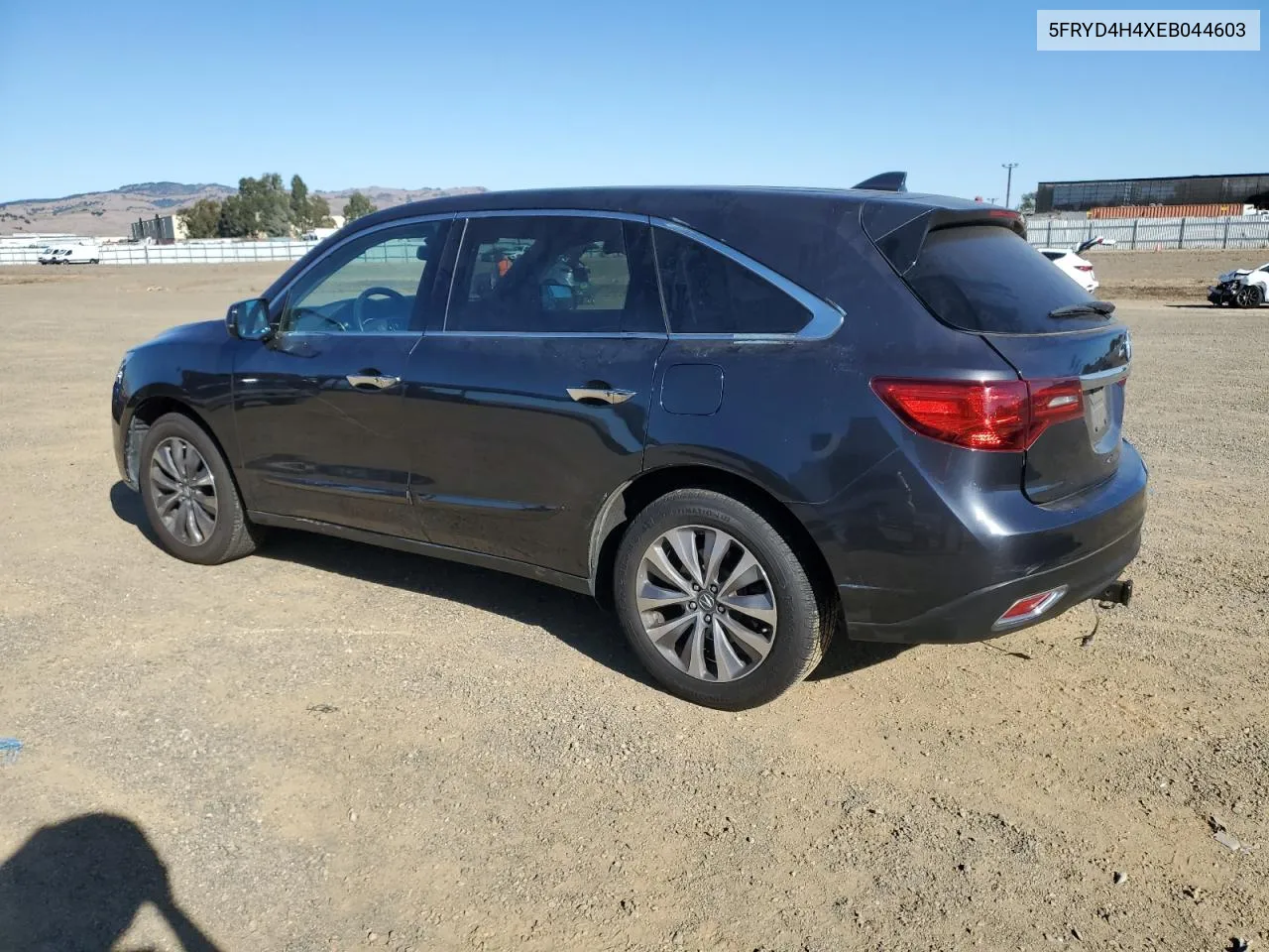 2014 Acura Mdx Technology VIN: 5FRYD4H4XEB044603 Lot: 76404444