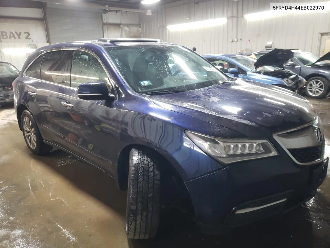 2014 Acura Mdx Technology VIN: 5FRYD4H44EB022970 Lot: 77348024