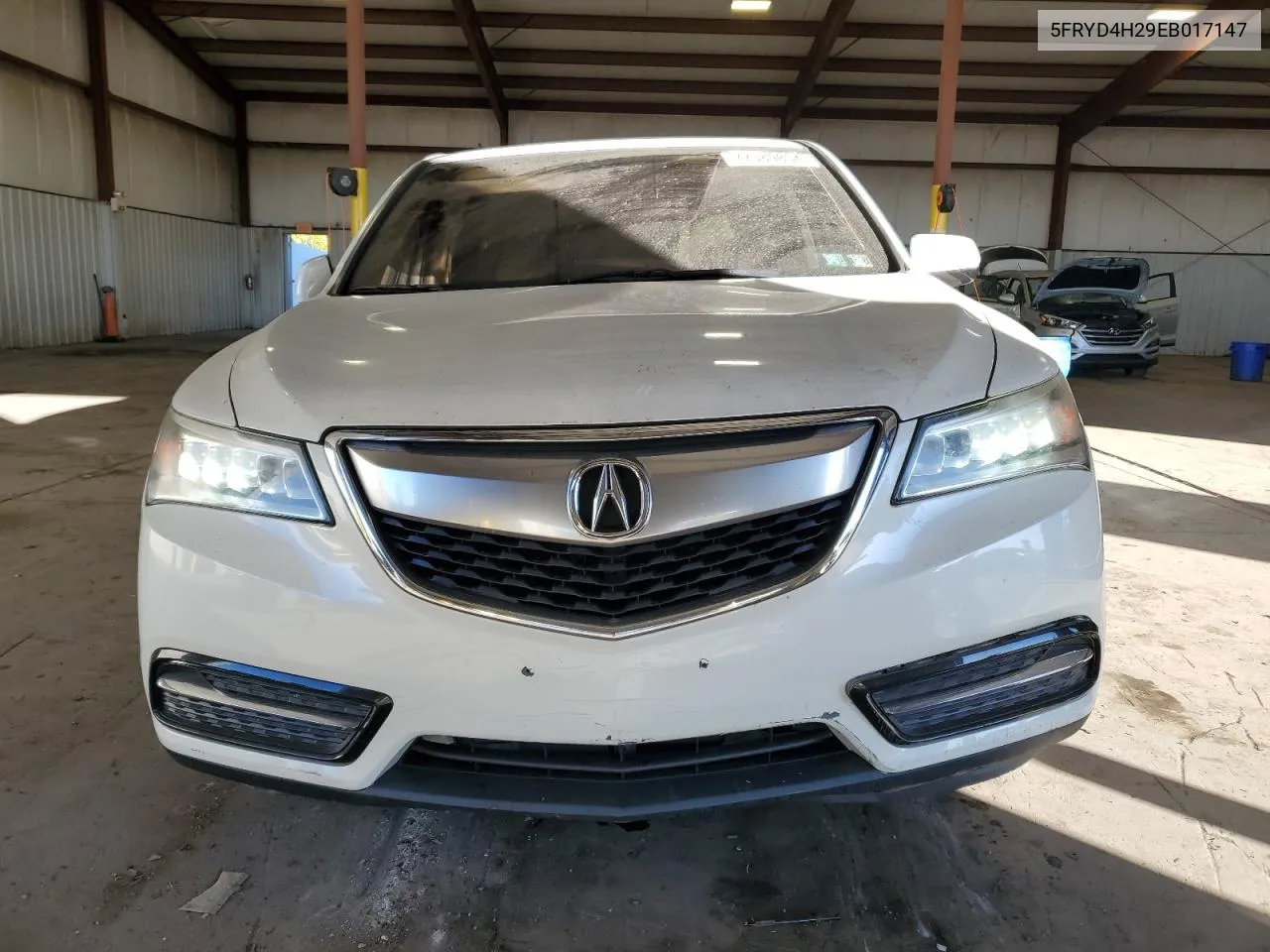 2014 Acura Mdx VIN: 5FRYD4H29EB017147 Lot: 77389834