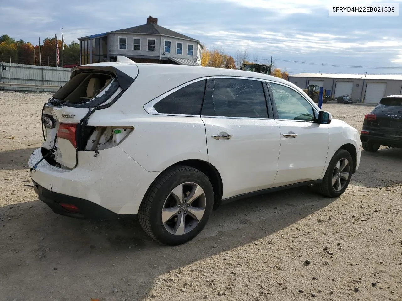 2014 Acura Mdx VIN: 5FRYD4H22EB021508 Lot: 77398304