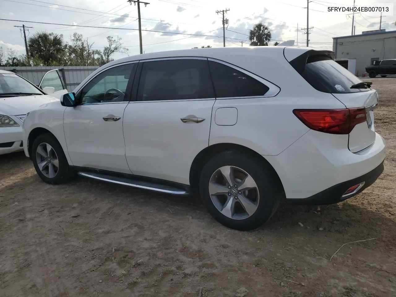 2014 Acura Mdx VIN: 5FRYD4H24EB007013 Lot: 78428624