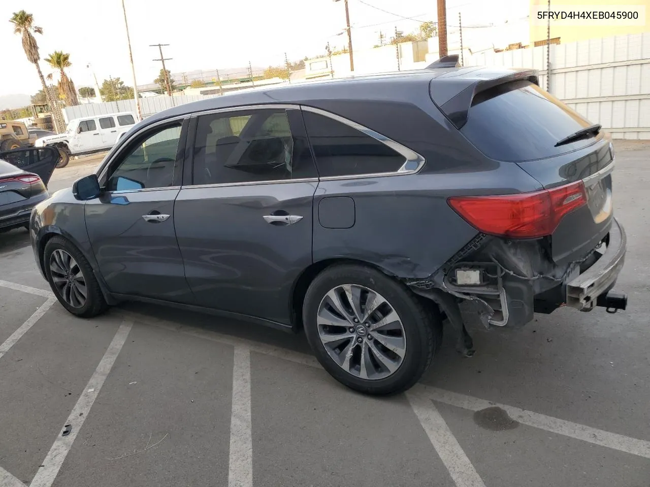 2014 Acura Mdx Technology VIN: 5FRYD4H4XEB045900 Lot: 78743244