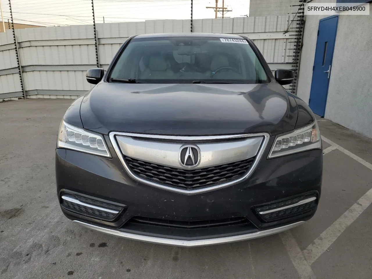 2014 Acura Mdx Technology VIN: 5FRYD4H4XEB045900 Lot: 78743244