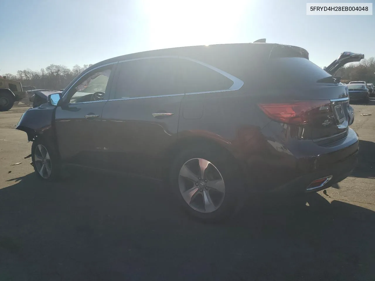 2014 Acura Mdx VIN: 5FRYD4H28EB004048 Lot: 79188364