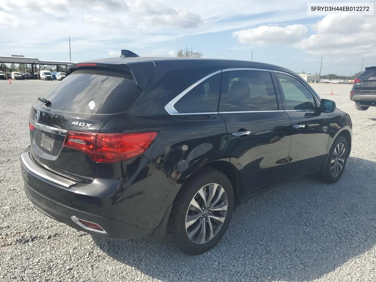 2014 Acura Mdx Technology VIN: 5FRYD3H44EB012272 Lot: 79867684