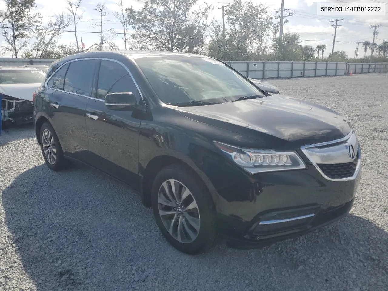 2014 Acura Mdx Technology VIN: 5FRYD3H44EB012272 Lot: 79867684