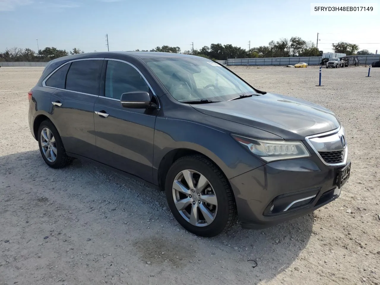 2014 Acura Mdx Technology VIN: 5FRYD3H48EB017149 Lot: 80013954