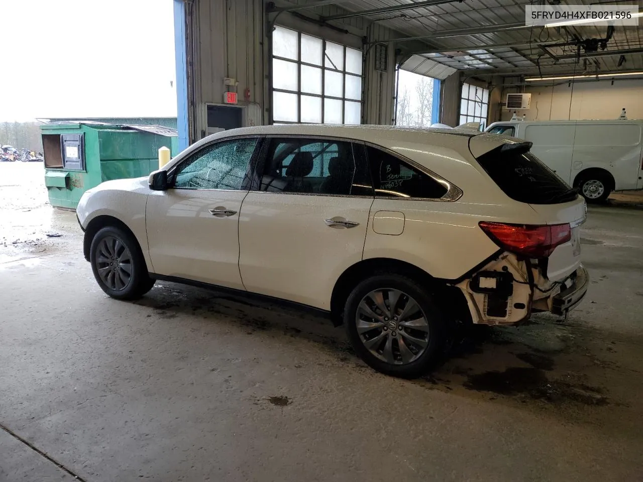 5FRYD4H4XFB021596 2015 Acura Mdx Technology