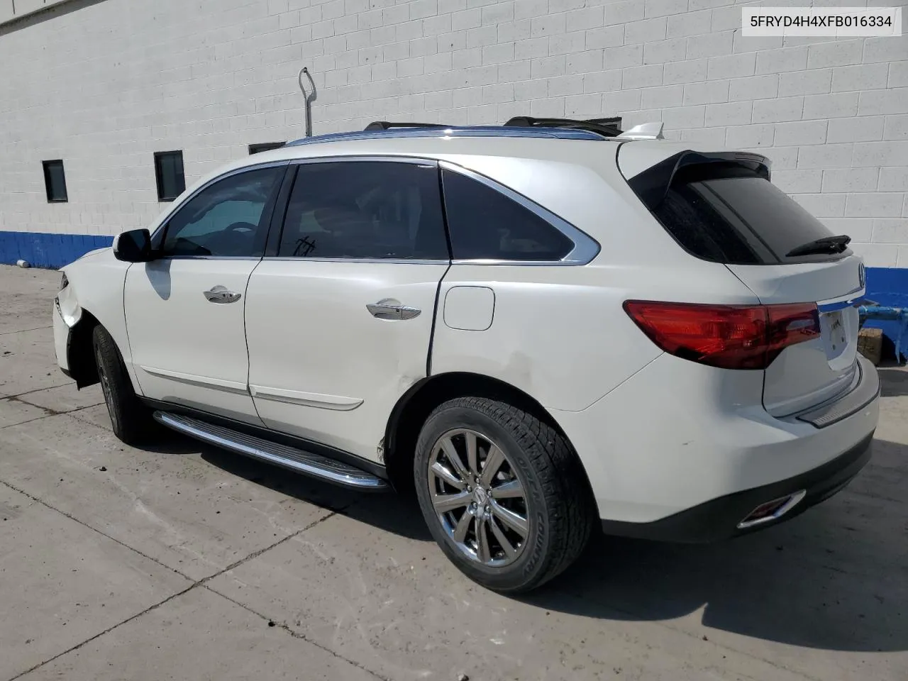 5FRYD4H4XFB016334 2015 Acura Mdx Technology